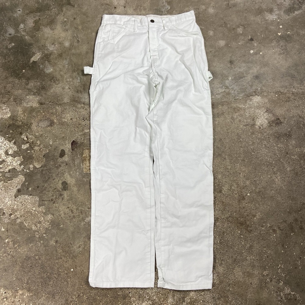 Dickies Sherwin Williams Pants Size 30x32 White Carpenter Painting Work Wear